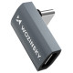 Wozinsky Przejściówka kątowa Wozinsky WPKF-01 USB-C - USB-C 40Gb/s 240W 8K OTG - szara