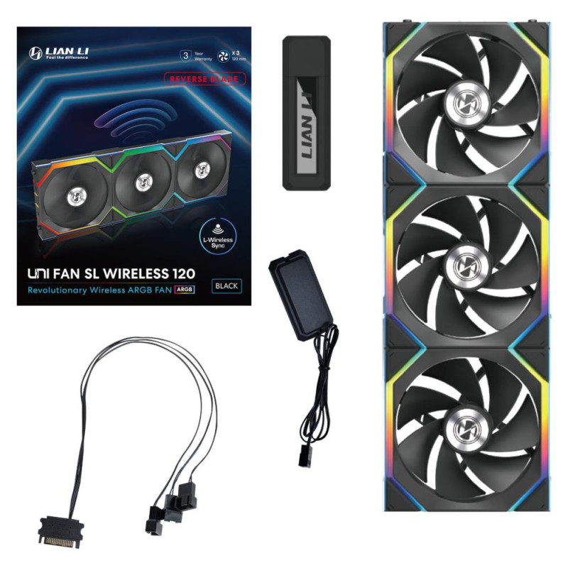 Lian Li CASE FAN 120MM/G99.12RSLIN1W3B.00 LIAN LI