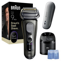 Braun bārdas skuveklis 9 Pro+, pelēks - 9675CC