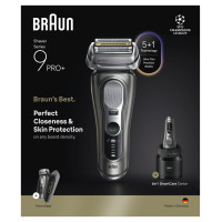 Braun bārdas skuveklis 9 Pro+, pelēks - 9675CC