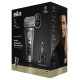 Braun bārdas skuveklis 9 Pro+, pelēks - 9675CC
