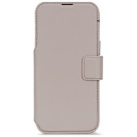 Decoded Leather Detachable Wallet MagSafe case for iPhone 17 Pro - beige