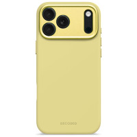 Decoded AntiMicrobial Silicone Backcover MagSafe for iPhone 17 Pro Max - Yellow