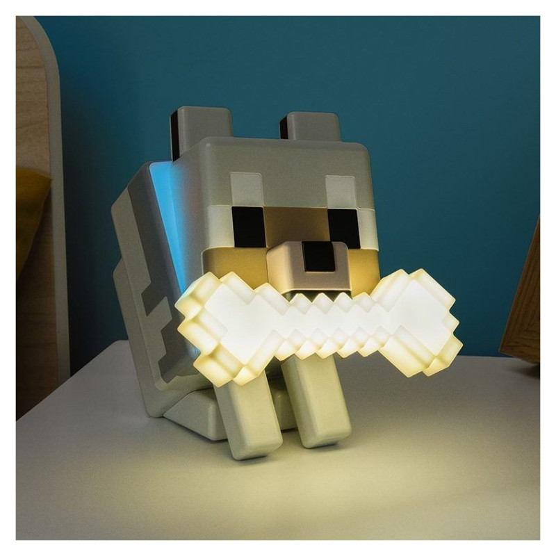 Paladone Minecraft Wolf GloBuddies Light