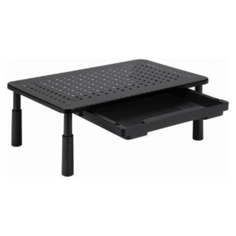 Gembird Monitora statīvs Gembird Adjustable Monitor Stand with Drawer