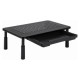 Gembird Monitora statīvs Gembird Adjustable Monitor Stand with Drawer