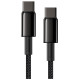 Baseus CATWJ-01 USB-C - USB-C PD QC cable 100W 5A 1m - black