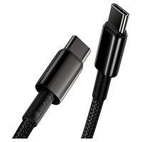 Baseus CATWJ-01 USB-C - USB-C PD QC cable 100W 5A 1m - black