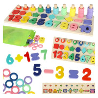 Kruzzel Koka puzle-šķirotājs MATEMĀTIKA KX6209