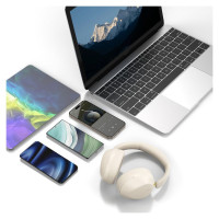 Dudao X22 Max Wireless On-Ear Bluetooth Headphones with ANC - Beige