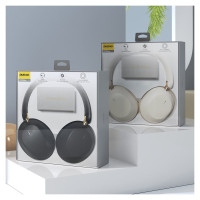 Dudao X22 Max Wireless On-Ear Bluetooth Headphones with ANC - Beige