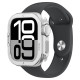 Marka Niezdefiniowana AmazingThing Titan Pro Metal Case for Apple Watch 11 46mm Aluminum - Silver
