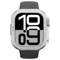 Marka Niezdefiniowana AmazingThing Titan Pro Metal Case for Apple Watch 11 46mm Aluminum - Silver