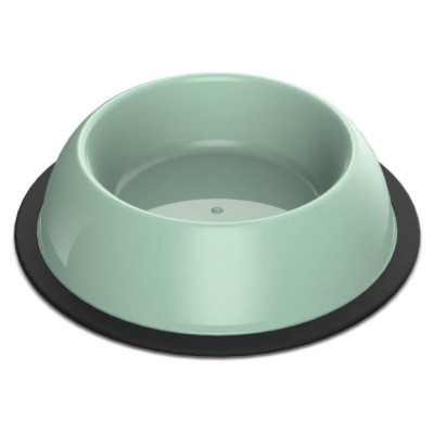 Georplast Plastmasas bļoda, apaļa  19 x 5 h, neslīdo&scaron;a, lt. 0,40