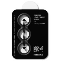 Ringke Camera Frame Protector 2-pack for Samsung Galaxy S25 FE - Black