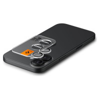 Spigen Optik Pro GLAS.TR ”EZ FIT” Camera Cover 2-pack for iPhone 16 / 16 Plus / 17 - Silver