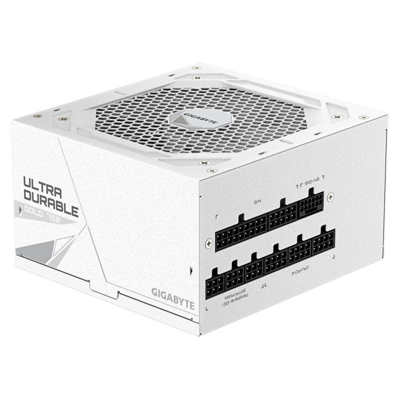 Gigabyte Power Supply|GIGABYTE|UD750GM PG5 ICE|ATX 3.1|750 Watts|Efficiency 80 PLUS GOLD|PFC Active|MTBF 100000 hours|GP-UD750GMPG5ICE
