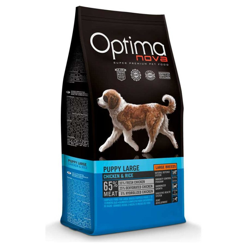 Optimanova Puppy Large Chicken & Rice 12 kg