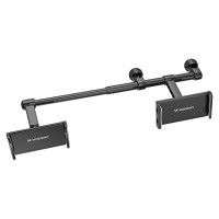 Wozinsky [RETURNED ITEM] Wozinsky dual car phone holder for headrest black (WTHBK1)