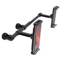Wozinsky [RETURNED ITEM] Wozinsky dual car phone holder for headrest black (WTHBK1)