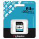 Kingston MEMORY SDXC 64GB UHS-I/SDG4/64GB KINGSTON