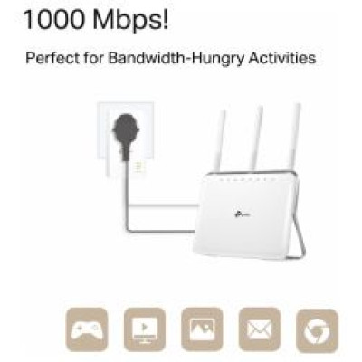 Tp-Link AV1000 Gigabit Passthrough Powerline Starter Kit