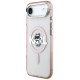 Karl Lagerfeld IML Choupette Sketch Logo MagSafe Case for iPhone 17 Air - Pink