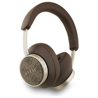 Guess Bluetooth 4G Classic Logo Wireless On-Ear Headphones - Brown