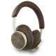 Guess Bluetooth 4G Classic Logo Wireless On-Ear Headphones - Brown