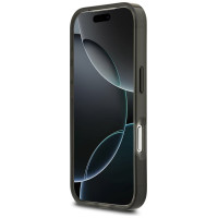 BMW M IML Metal Buttons Tricolor Lines MagSafe Case for iPhone 17 Pro - Gray