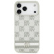 Dkny Checkered with Printed Stripes Case for iPhone 17 Pro Max - Beige