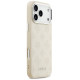 Guess Peony Hot Stamp Script MagSafe Case for iPhone 17 Pro Max - Beige