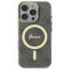 Guess IML 4G MagSafe Case for iPhone 16 Pro Max - Brown