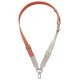 Uniq Vista 2-in-1 phone lanyard - orange and beige