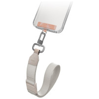 Uniq Vista 2-in-1 phone lanyard - orange and beige
