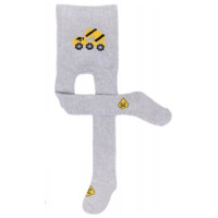 Yoclub Zeķubikses 92/98 cm RAB-0004 grey truck