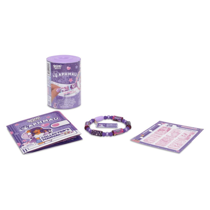 Sticki Rolls APHMAU Rokassprādze ar aksesuāriem un uzlīmēm