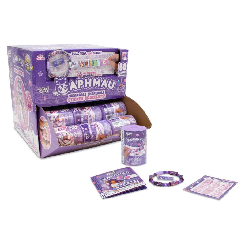 Sticki Rolls APHMAU Rokassprādze ar aksesuāriem un uzlīmēm