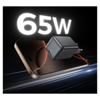 Joyroom Ładowarka sieciowa Joyroom JR-TCG18 65W 1 x USB-C (wtyczka EU) - czarna