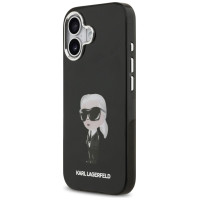 Karl Lagerfeld IML Aquarelle Karl & Logo MagSafe Case for iPhone 17 - Black