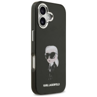 Karl Lagerfeld IML Aquarelle Karl & Logo MagSafe Case for iPhone 17 - Black