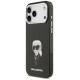 Karl Lagerfeld IML Aquarelle Karl & Logo MagSafe Case for iPhone 17 Pro Max - Black