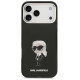 Karl Lagerfeld IML Aquarelle Karl & Logo MagSafe Case for iPhone 17 Pro Max - Black
