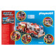 Playmobil Glābšanas transportlīdzekļi: Ugunsdzēsēju mašīna ar  kāpnēm