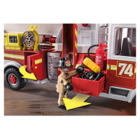 Playmobil Glābšanas transportlīdzekļi: Ugunsdzēsēju mašīna ar  kāpnēm