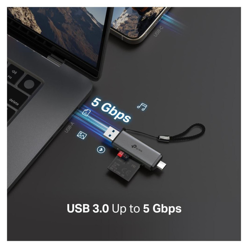 Tp-Link MEMORY READER USB-C SD&MICROSD/UA430D TP-LINK