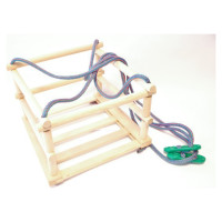 Malimas Koka šūpoles 35x35 cm  (4132)