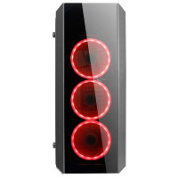 Chieftec Case|CHIEFTEC|SCORPION II|MidiTower|Not included|ATX|MicroATX|MiniITX|Colour Black|GL-02B-OP