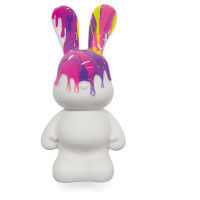 Pour Palz DIY Mini krāsojamais zaķis ar atslēgu piekariņu