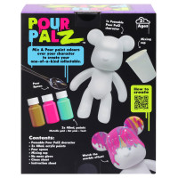 Pour Palz DIY krāsojamais lācis Ogu sprādziens